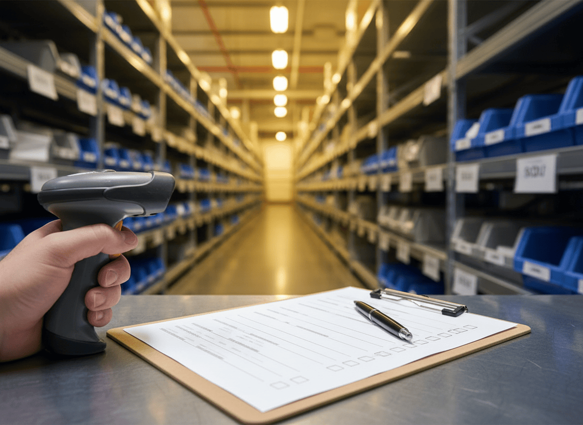 Cycle counting program that improved inventory accuracy without shutting down for stock takes